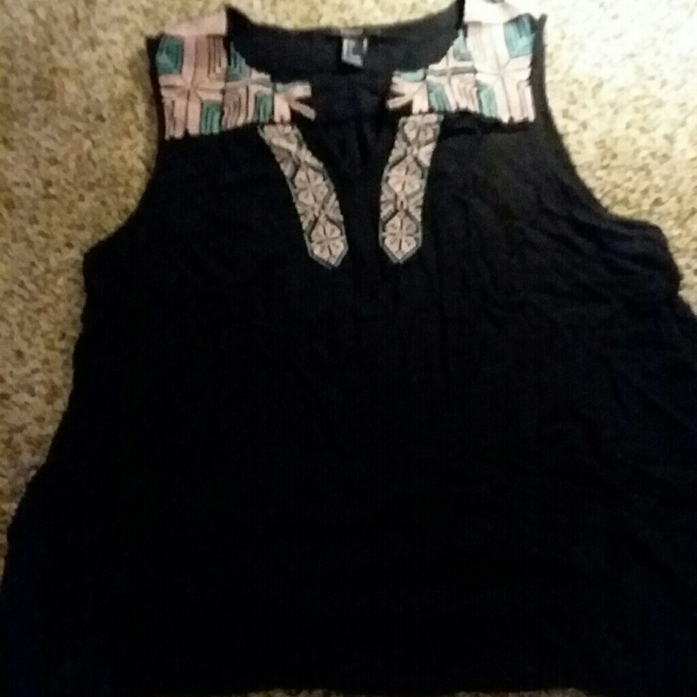 Black Tank top